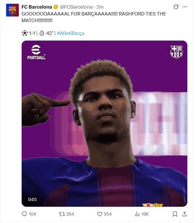 &nbsp;X / @FCBarcelona