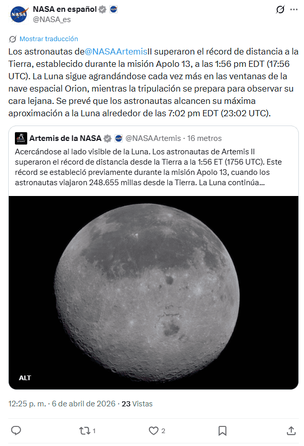 X / @NASA_es&nbsp;