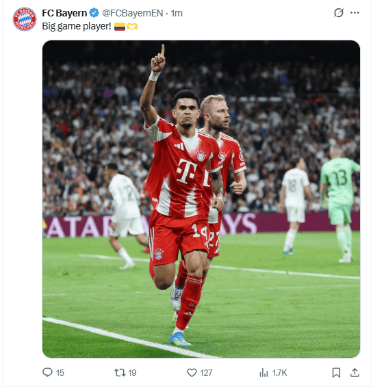 &nbsp;X / @FCBayernEN 