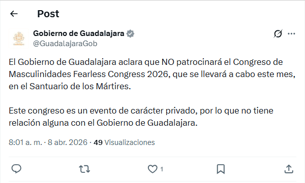 CORTESÍA/X/ @GuadalajaraGob.&nbsp;