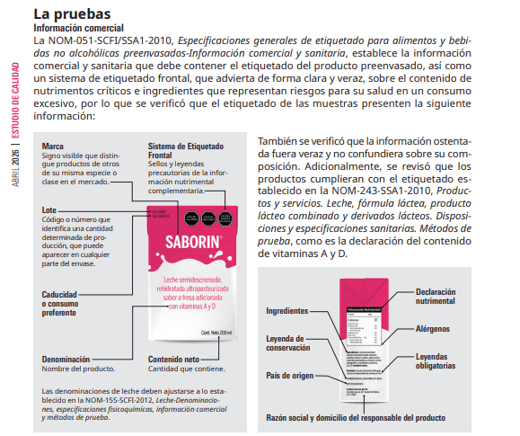 &nbsp;ESPECIAL / Profeco / Revista del Consumidor, Abril 2026&nbsp;