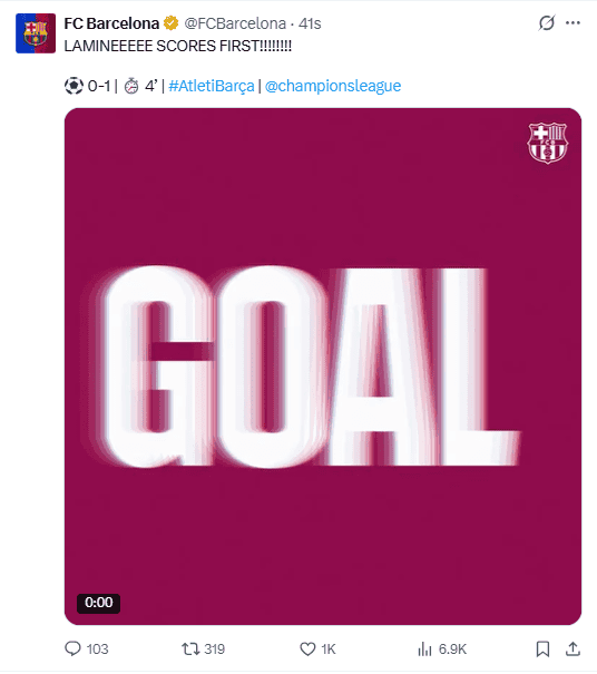 &nbsp;X / @FCBarcelona