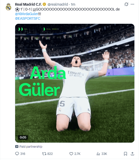 &nbsp;X / @realmadrid