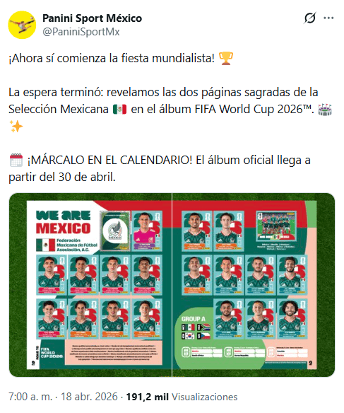 X / @PaniniSportMx&nbsp;