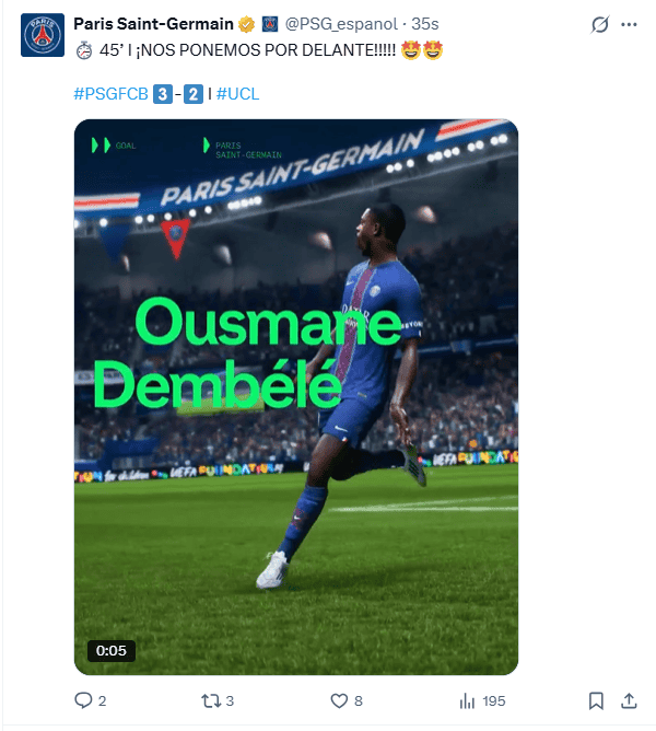x / @PSG_espanol&nbsp;