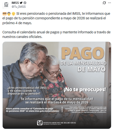 X / @Tu_IMSS&nbsp;