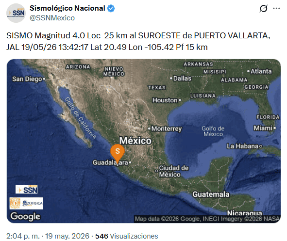 X /@SSNMexico&nbsp;