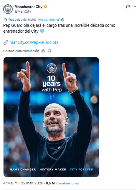 X / @ManCity&nbsp;