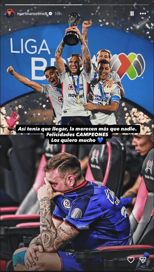 Historia de Martin Anselmi respecto al campeonato del Cruz Azul. ESPECIAL&nbsp;