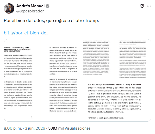 X / @lopezobrador_&nbsp;