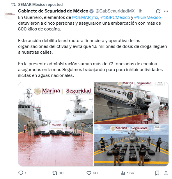 &nbsp;X / @GabSeguridadMX