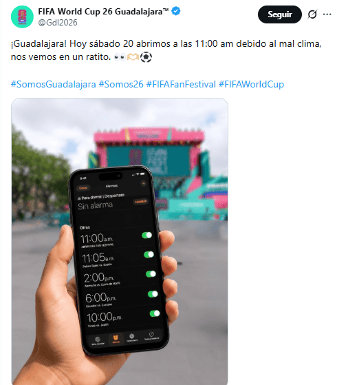 X / @Gdl2026&nbsp;
