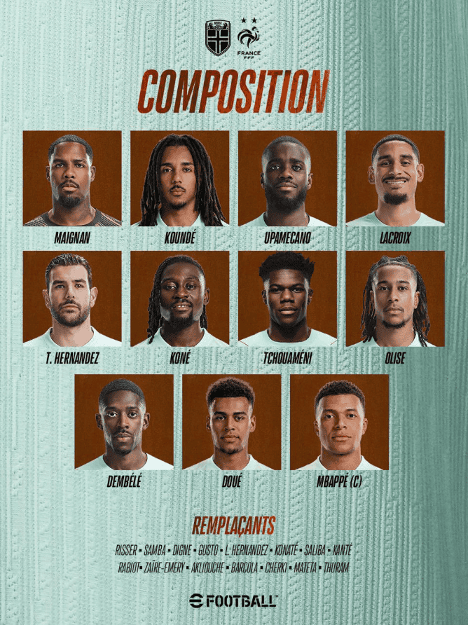 &nbsp;X / @equipedefrance