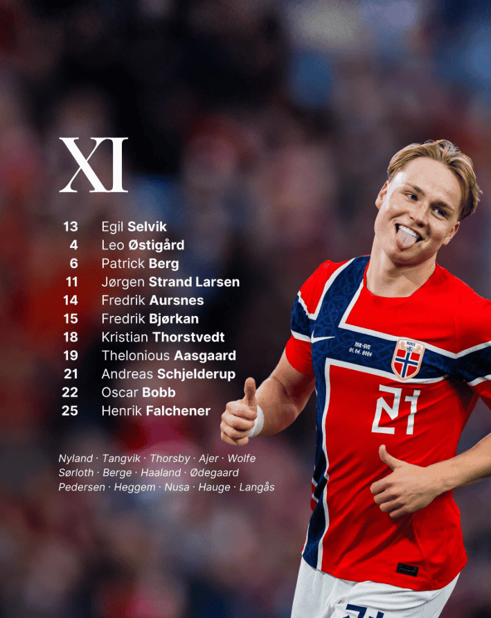 &nbsp;X / @nff_landslag