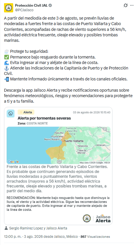 X / @PCJalisco&nbsp;